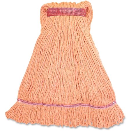 PROTECTIONPRO Narrow Band Blend Loop Wet Mop, Large - Orange PR2493297